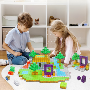 Bloco magnéticos Minecraft - ÚLTIMO DIA COM PREÇO DE BLACK FRIDAY E FRETE GRÁTIS!